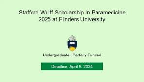 Flinders University 2025 Stafford Wulff Scholarship for Undergraduate Students