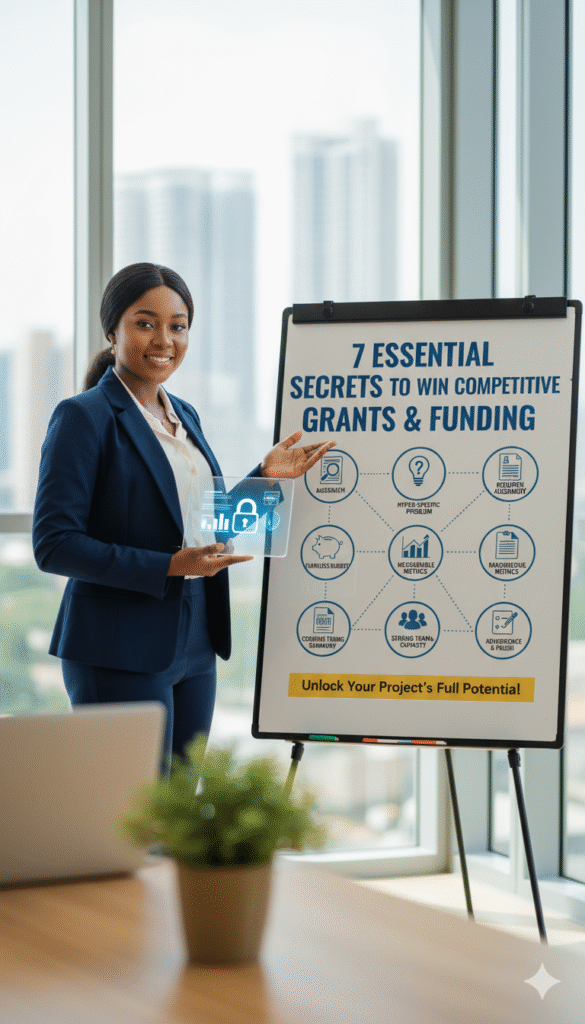 7 Essential Secrets to Win Competitive Grants and Funding.