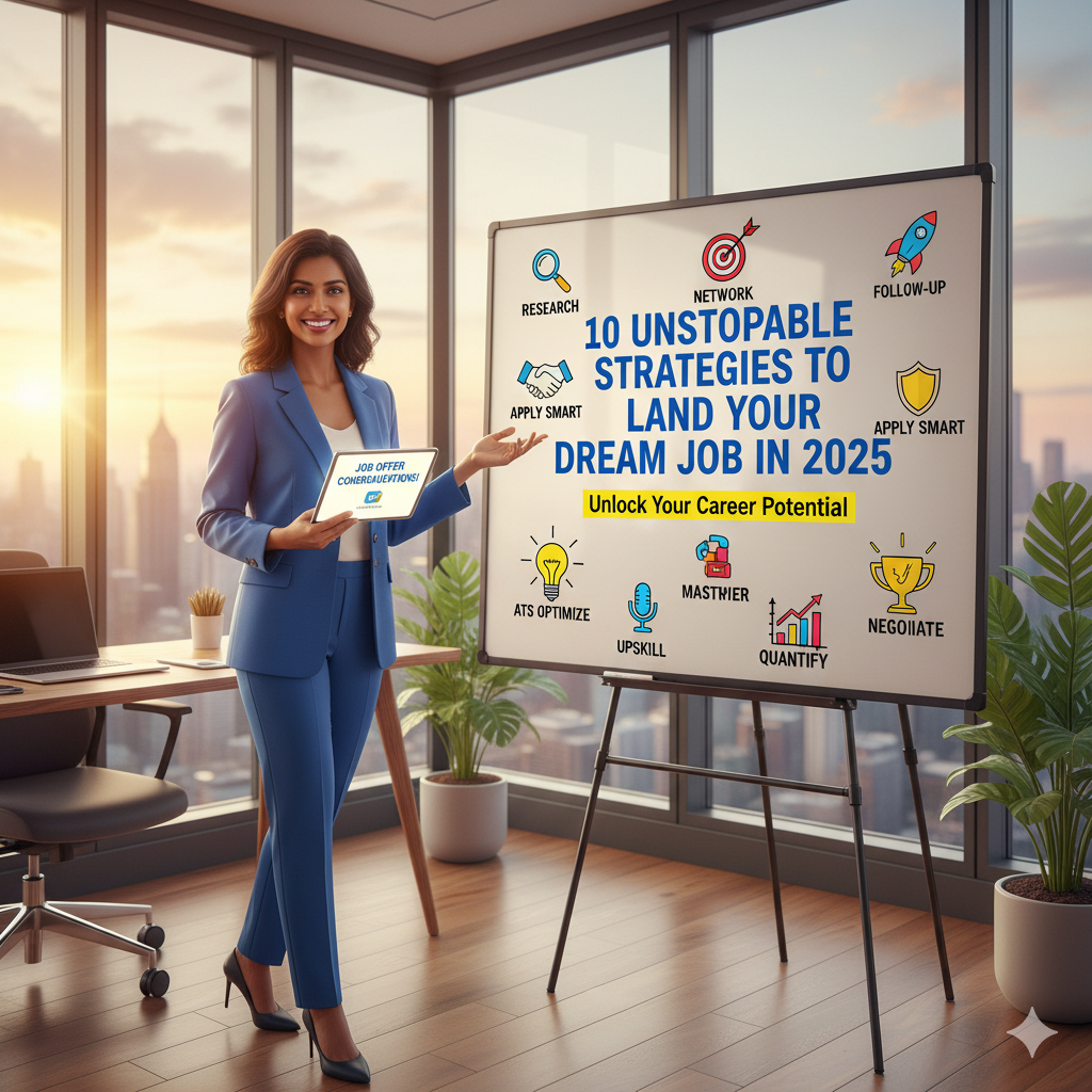 10 Unstoppable Strategies to Land Your Dream Job in 2025.
