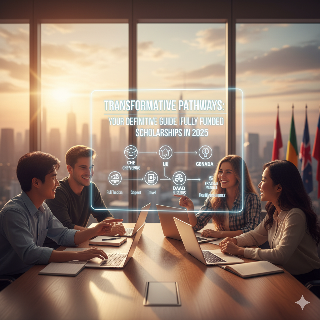 Transformative Pathways: Your Definitive Guide to Fully Funded Scholarships in 2025.