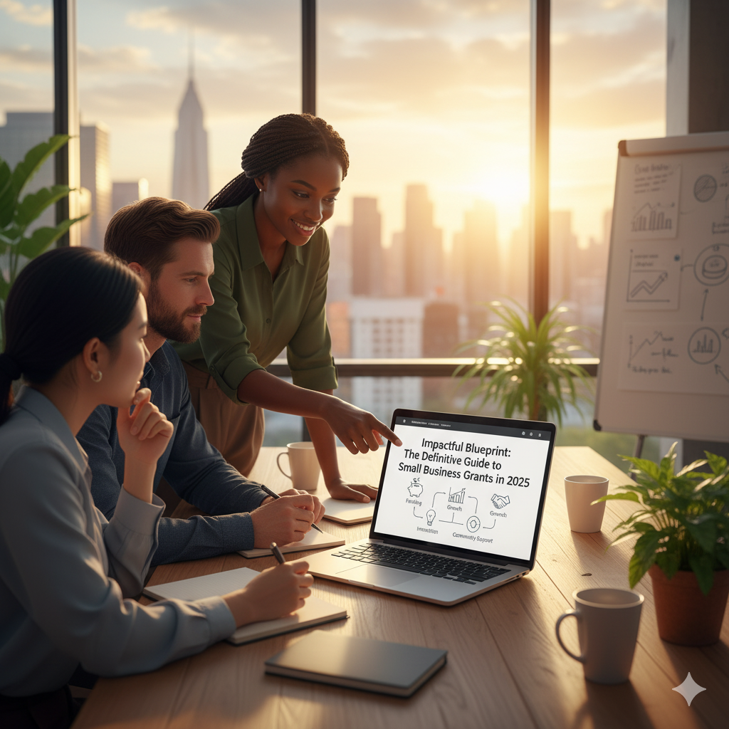 Impactful Blueprint: The Definitive Guide to Small Business Grants in 2025.