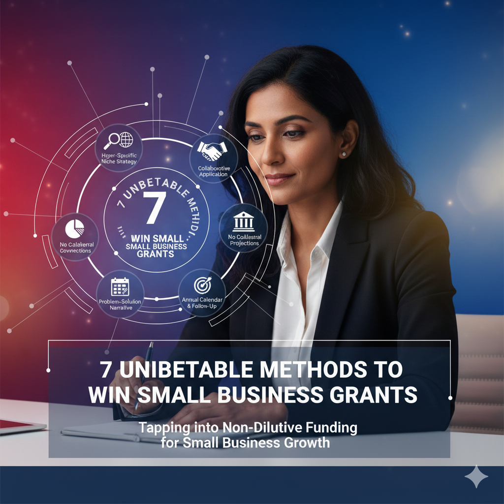7 Unbeatable Methods to Win Small Business Grants in the Next 12 Months. small business grant